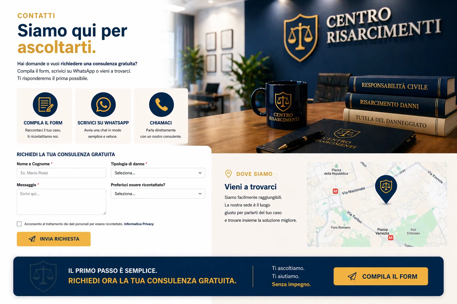 Richiedi una consulenza gratuita